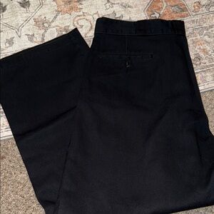 Dickies Black Chinos Classic Straight-Leg Design